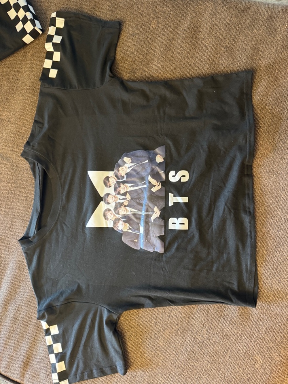 BTS Crop Top and Shorts Set for ARMY - Picture 3 of 5